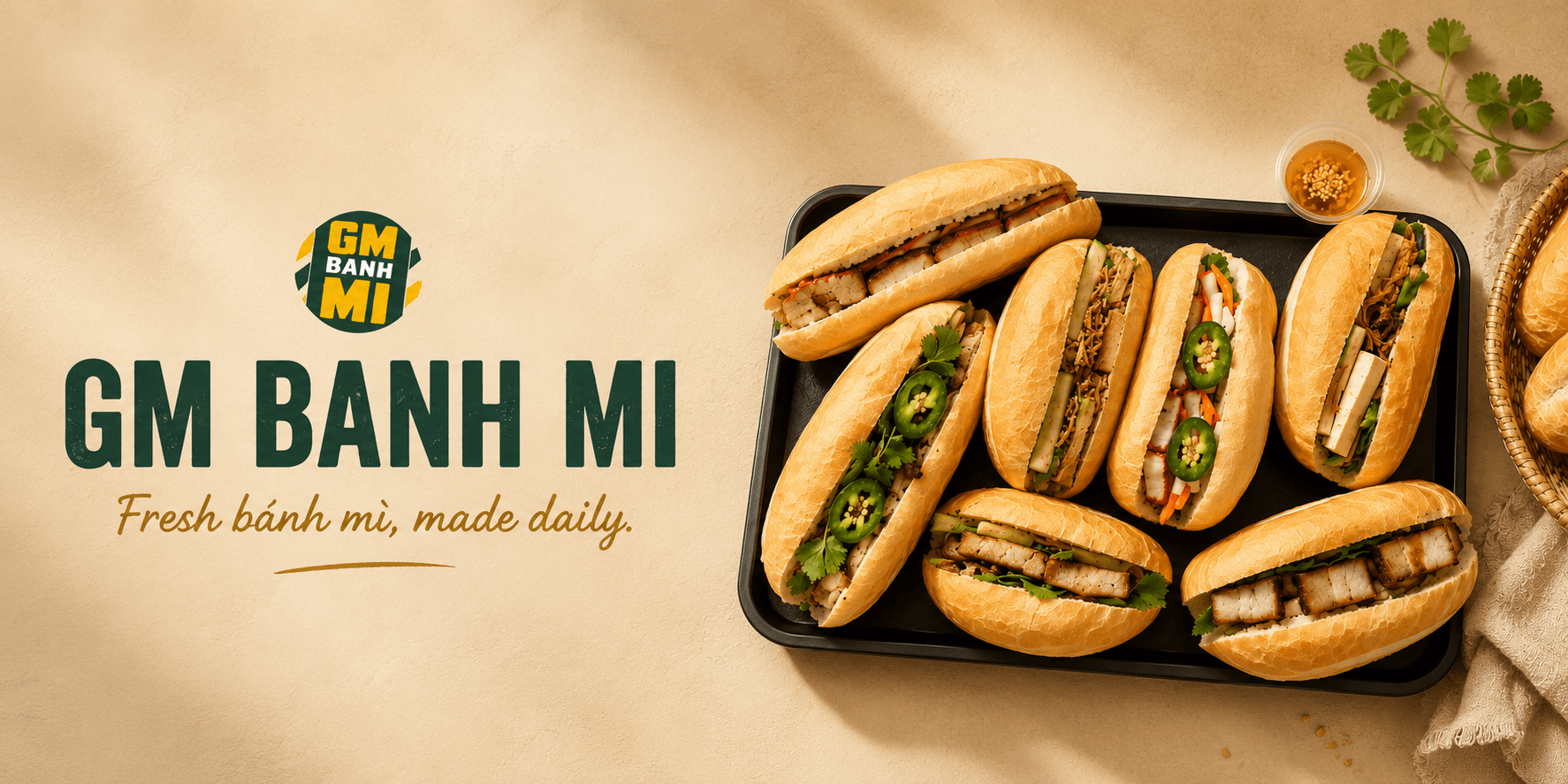 GM BANH MI pho beef noodle soup
